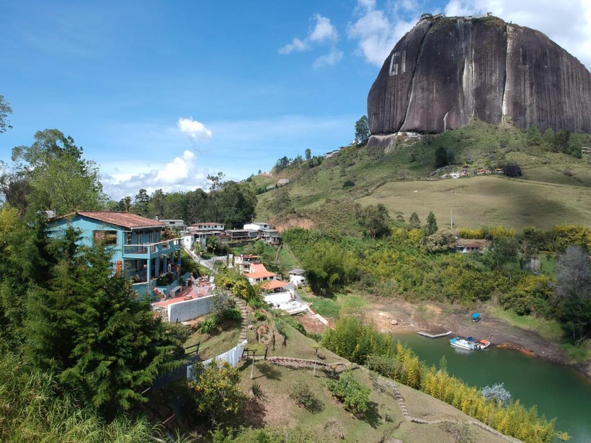 Casa Galeria Guatape Vila Exterior foto