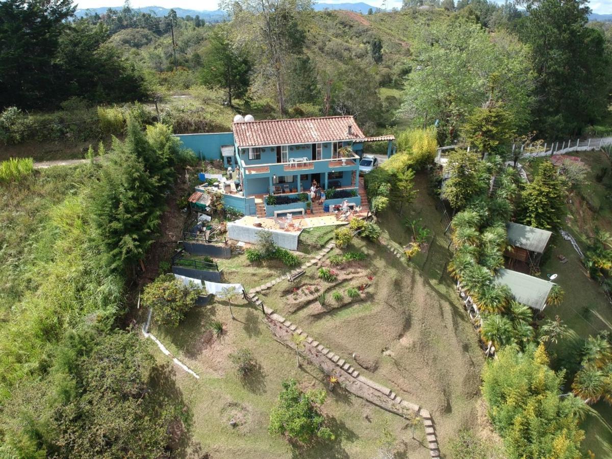 Casa Galeria Guatape Vila Exterior foto